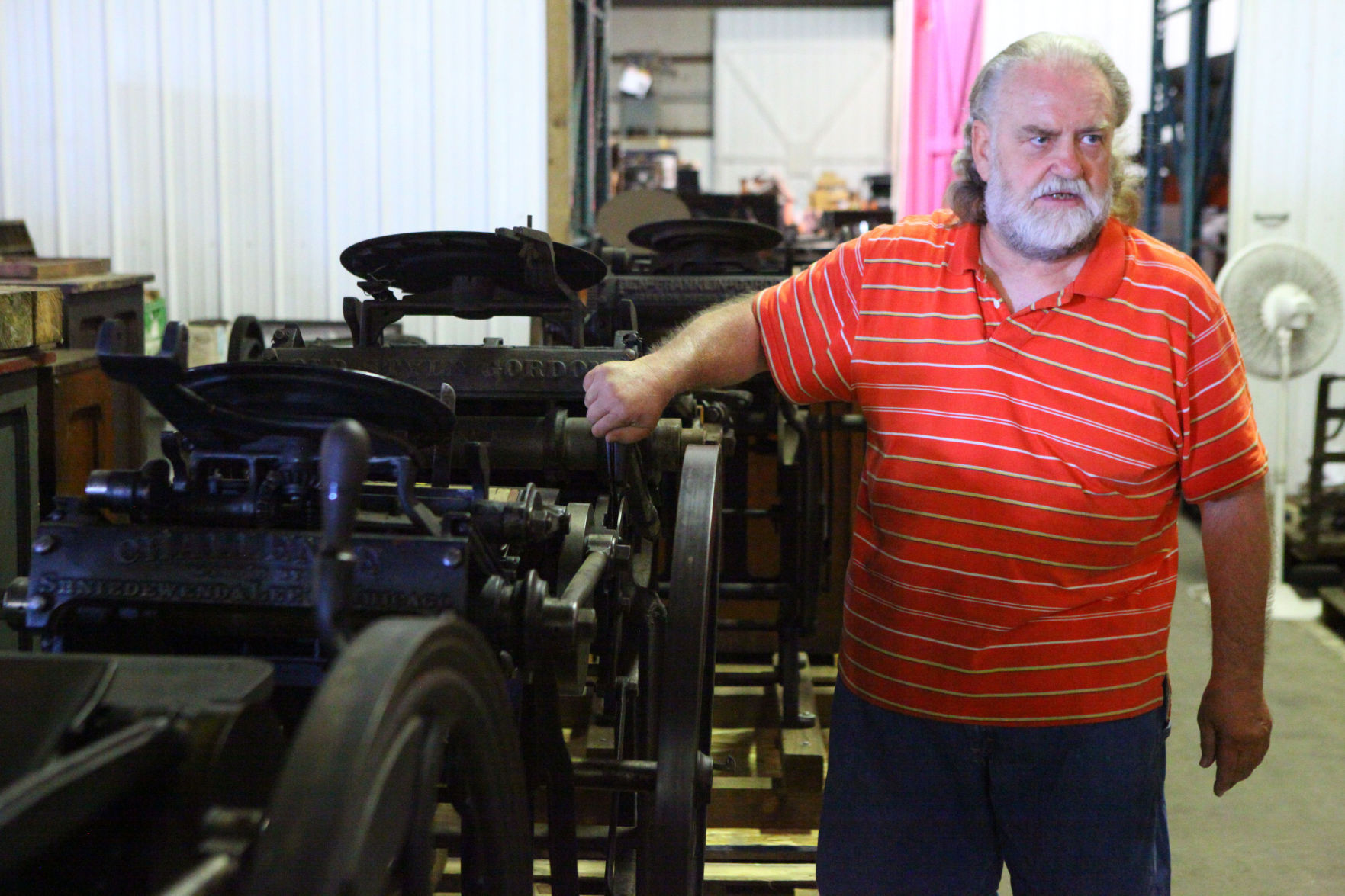 Ed Regan's Printing Presses